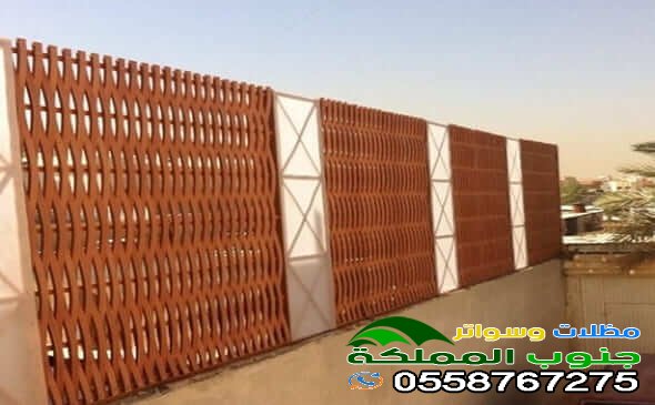 سواتر شرائح بلاستيك في خميس مشيط