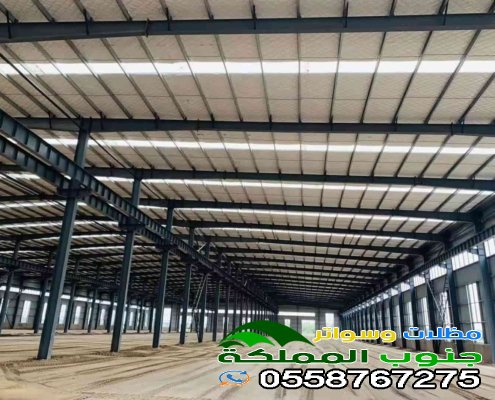 هناجر مصانع في جيزان