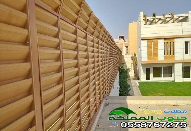 سواتر حماية المدارس في أبها