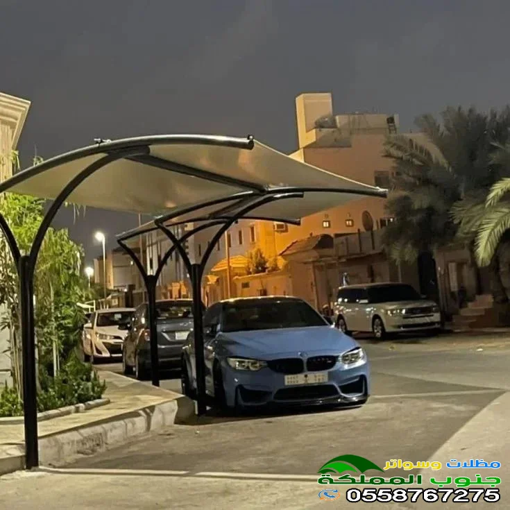 مظلات سيارات ثابته في ابها