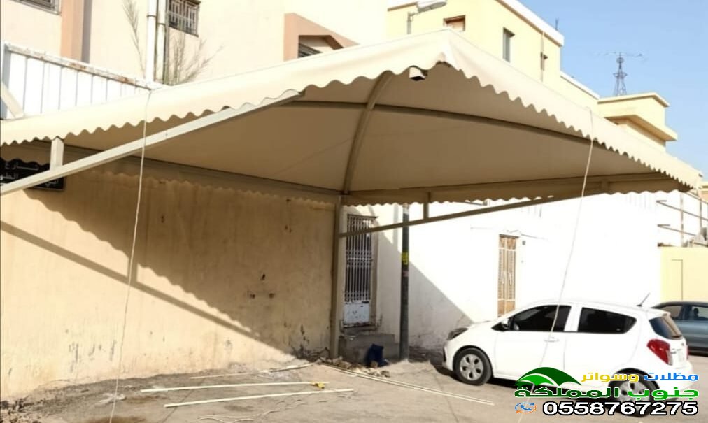 مظلات خارجية للسيارات في ابها