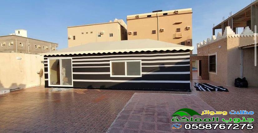 مظلات خيام بيوت شعر في خميس مشيط