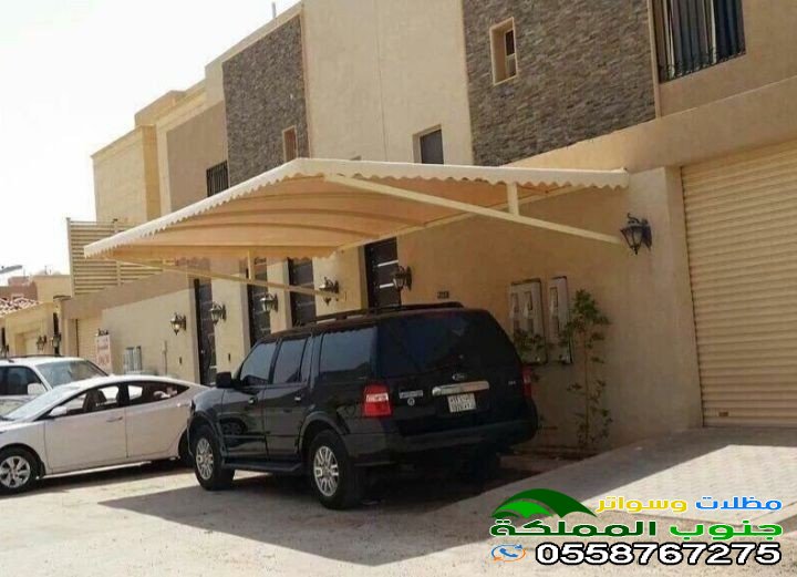 مظلات سيارات بي في سي في خميس مشيط