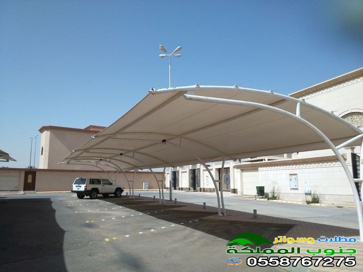 تركيب مظلات مواقف في خميس مشيط