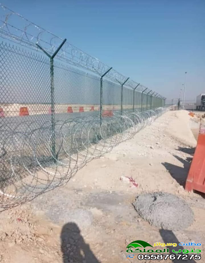  شبوك وسياج حماية المزارع في جازان الجنوب